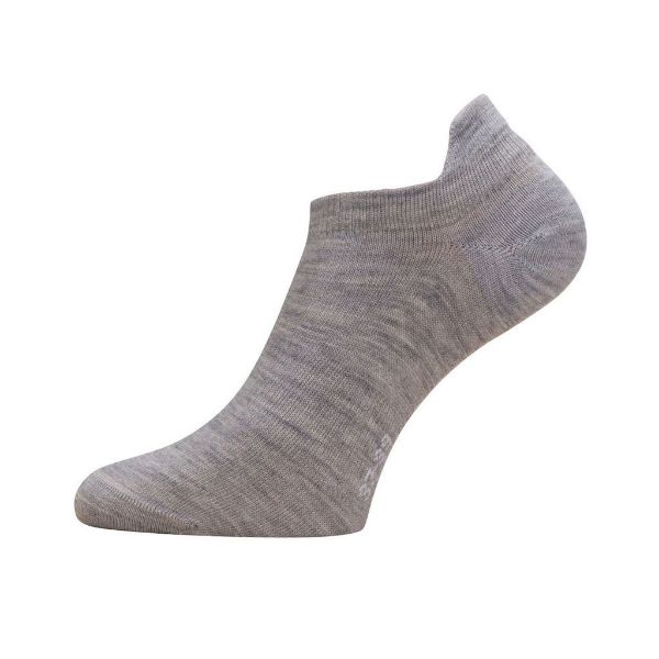 Ulvang Everyday no show sock 2pk - Grey Melange