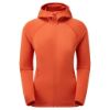 Montane F protium lite hoodie - Safron Red