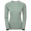 Montane F dart long sleeve t-shirt - Pale Sage