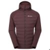 Montane Composite hoodie - Dark Garnet