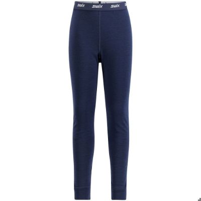 Racex merino pants jr - Dark Navy