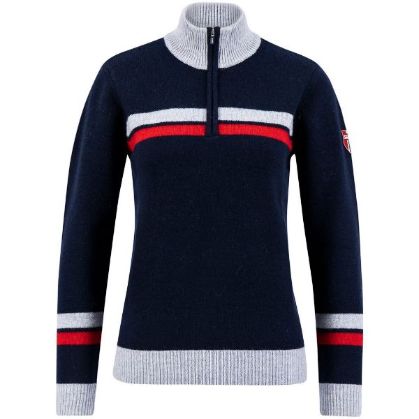 Swix Blizzard warm sweater w - Dark Navy