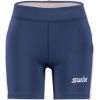 Swix Motion premium short tights w - Lake Blue