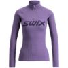 Swix Racex merino half zip w - Dusty Purple