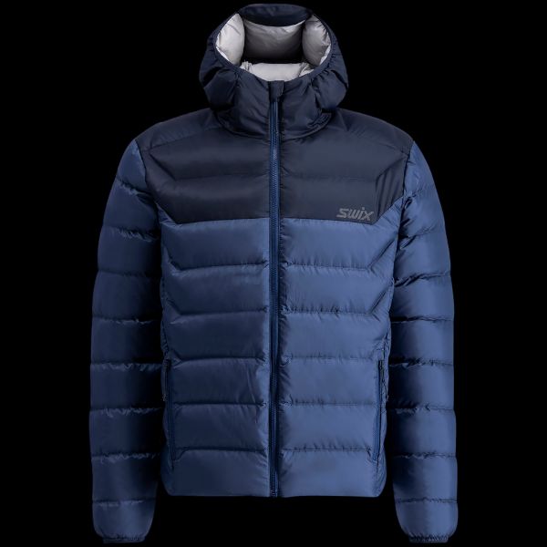 Swix Infinity down jacket m - Lake Blue/Dark Navy