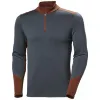 Helly Hansen Lifa Merino 1/2 Zip i farven Alpine Frost