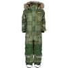 Didriksons Polarbjörnen Coverall Printed 2 A65/Termos Pine Green