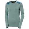 Helly Hansen Lifa Merino Crew W i farven Cactus