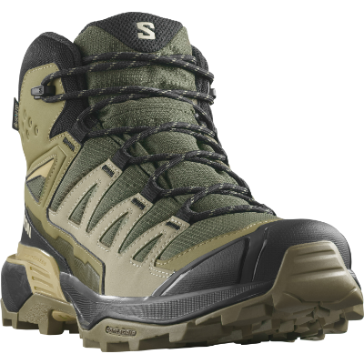 Salomon X Ultra 360 Mid GTX i farven Olive Night / Slate Green