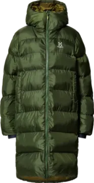 Haglöfs Long Mimic Parka Women i farven Seaweed Green