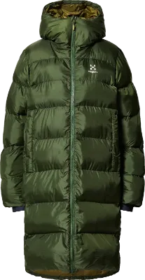 Haglöfs Long Mimic Parka Women i farven Seaweed Green