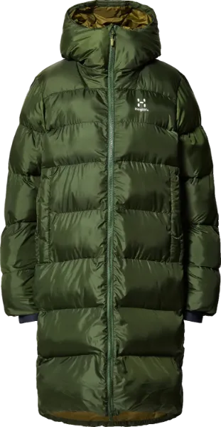 Haglöfs Long Mimic Parka Women i farven Seaweed Green
