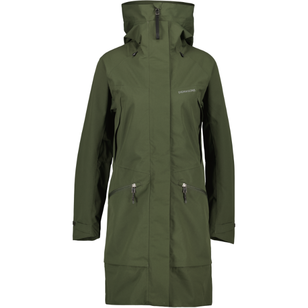 Didriksons Ilma wns parka 8 - Deep green