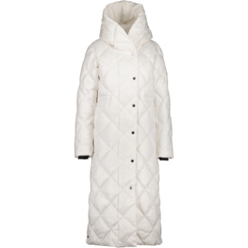 SAGA WNS COAT L - White Foam