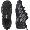 Salomon XA Pro V8 WP J i farven Black / Turbulence / Quarry