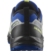 Salomon XA Pro V8 WP J i farven Nautical Blue / Black / Sharp Green