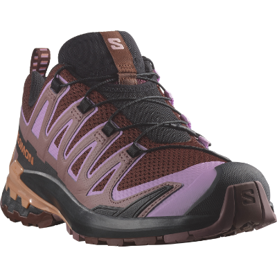 Salomon XA Pro 3d V9 i farven Rum Raisin / Orchid Bouquet/Canyon Clay