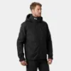 Men's Crew Hooded Midlayer Sailing Jacket 2.0 i farven Black