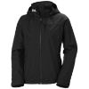 Women’s Crew Hooded Midlayer Sailing Jacket 2.0 i farven Black