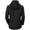 Women’s Crew Hooded Midlayer Sailing Jacket 2.0 i farven Black