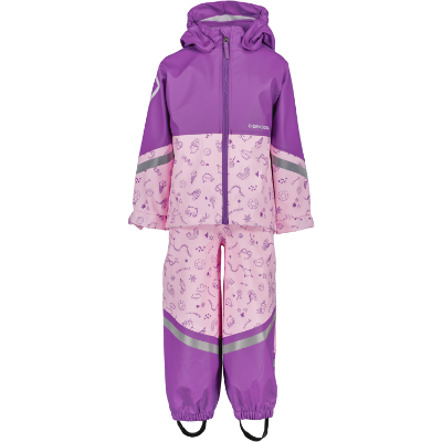Didriksons Waterman pr kids 8 - Doodle Orchid Pink