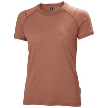 Helly Hansen Durawool T-shirt i farven Cedarwood