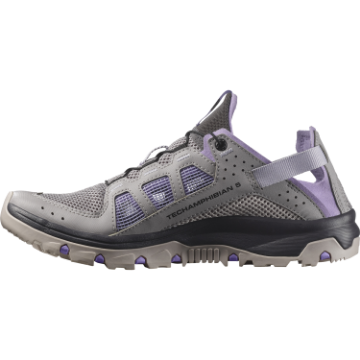 Salomon Techamphibian 5 W i farven Gull / Violet Tulip