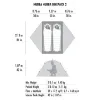 MSR  Hubba Hubba™ Bikepack 2-Person Tent