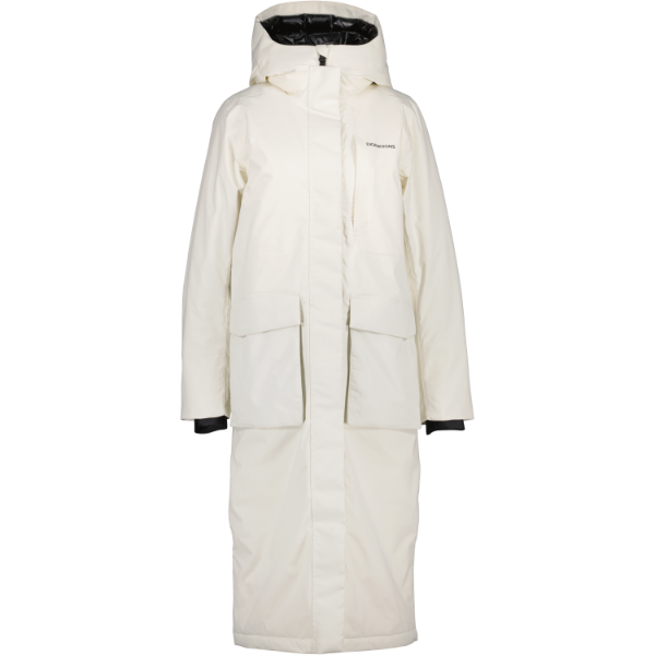 Didriksons Leya wns parka l 3 - White Foam