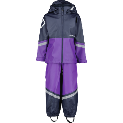 Didriksons Waterman kids set 9 - Disco purple