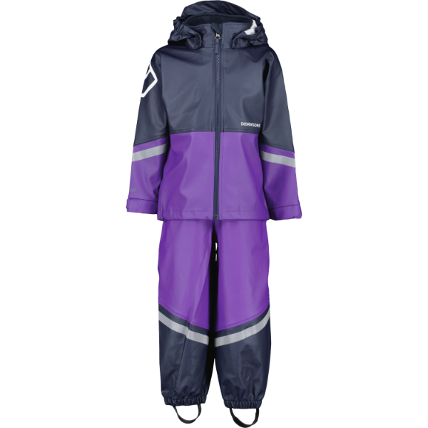 Didriksons Waterman kids set 9 - Disco purple