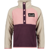 Didriksons Monte Kids Half Button - Plumb