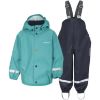 Didriksons Slaskeman kid's set 5 - Peacock Green