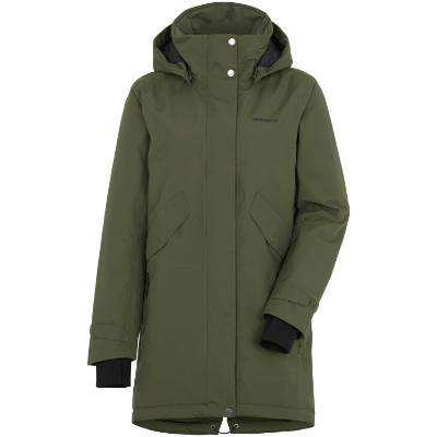 Didriksons Tanja women's parka 6 - Deep Green