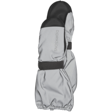 Didriksons Biggles refl mitten - Silver
