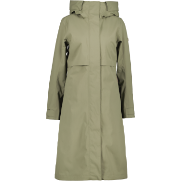 Didriksons Sonja wns parka l - Dusty Olive