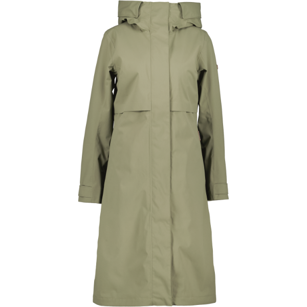 Didriksons Sonja wns parka l - Dusty Olive