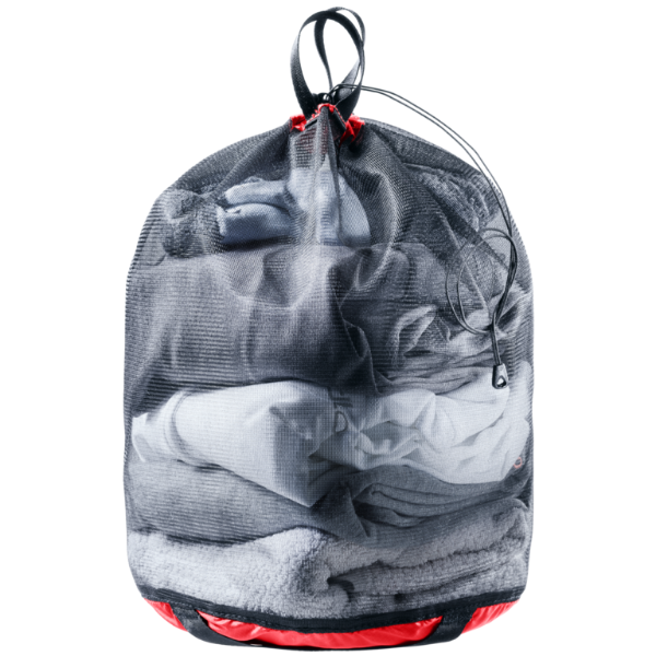 Deuter Mesh Sack 5 - Cherry-Black