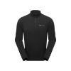 Montane Malli Ls Zip T Shirt - Black