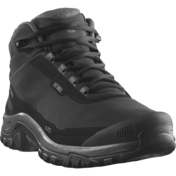 Salomon Shelter WP i farven Black / Asphalt / Castlerock