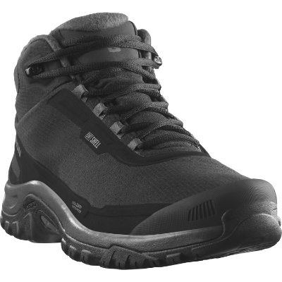 Salomon Shelter WP i farven Black / Asphalt / Castlerock